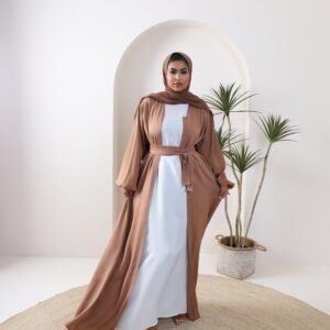Open Front Abaya